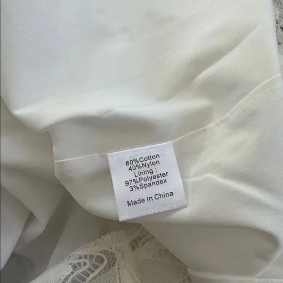 Tuckernuck Jillian Dress Maxi White Lace S NWT - Picture 6 of 6